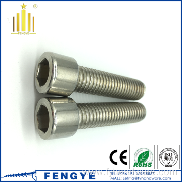 FY stainless steel hex head cap screw